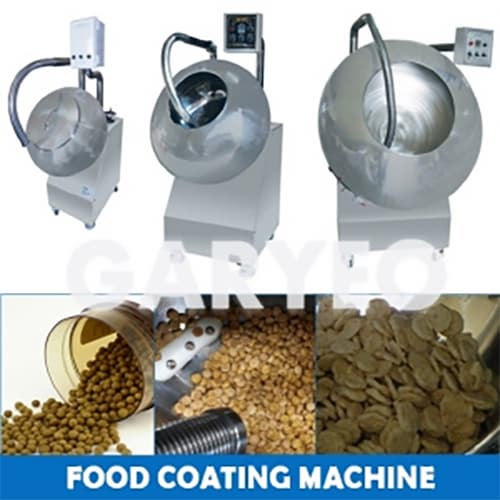 Snack food coating machine